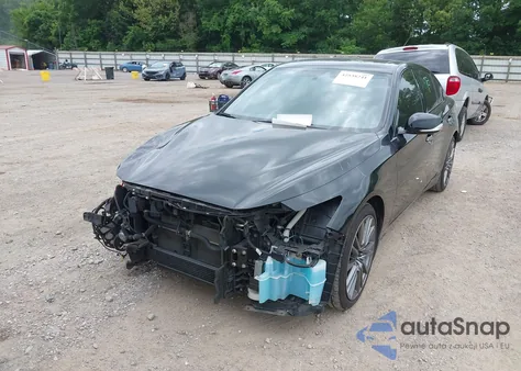 2021 Infiniti Q50 Red Sport 400 Awd z USA, uszkodzony, nr VIN JN1FV7DR8MM880072